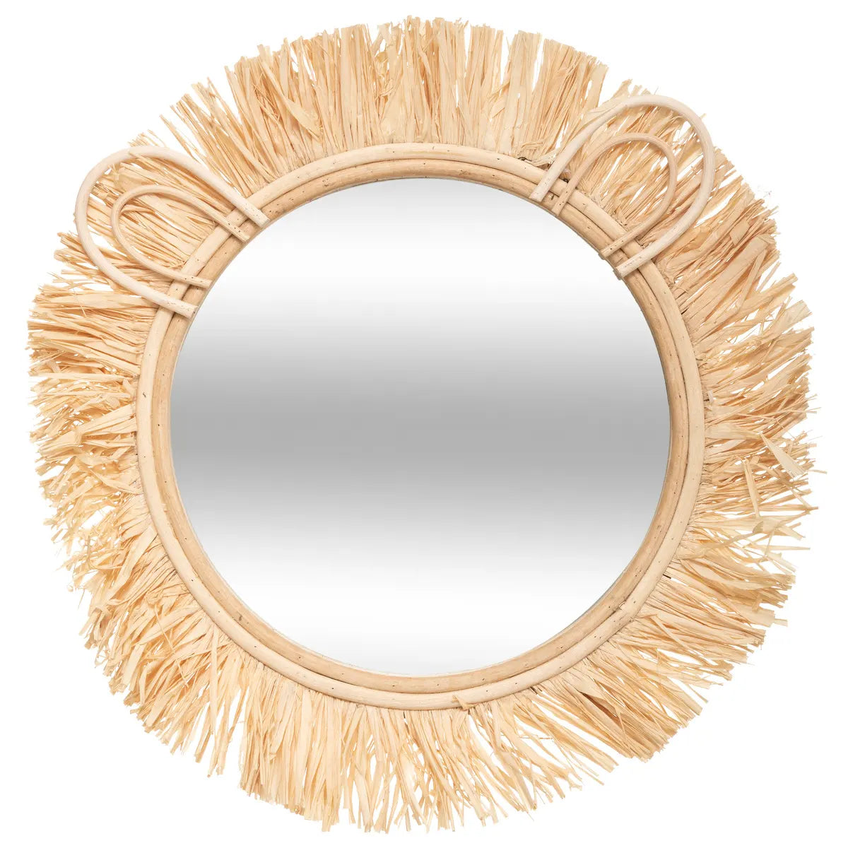 Oglindă pentru copii Atmosphere Safari, Rattan, 38 cm