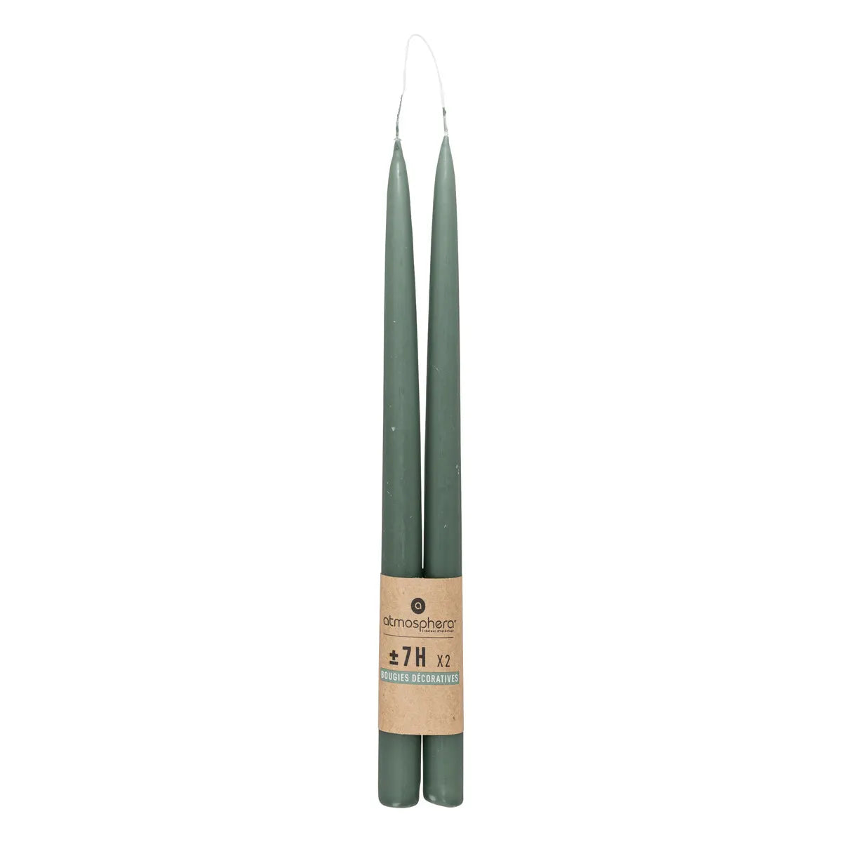 Lumânări neparfumate Atmosphera Hugo, 30 cm, 2 buc.