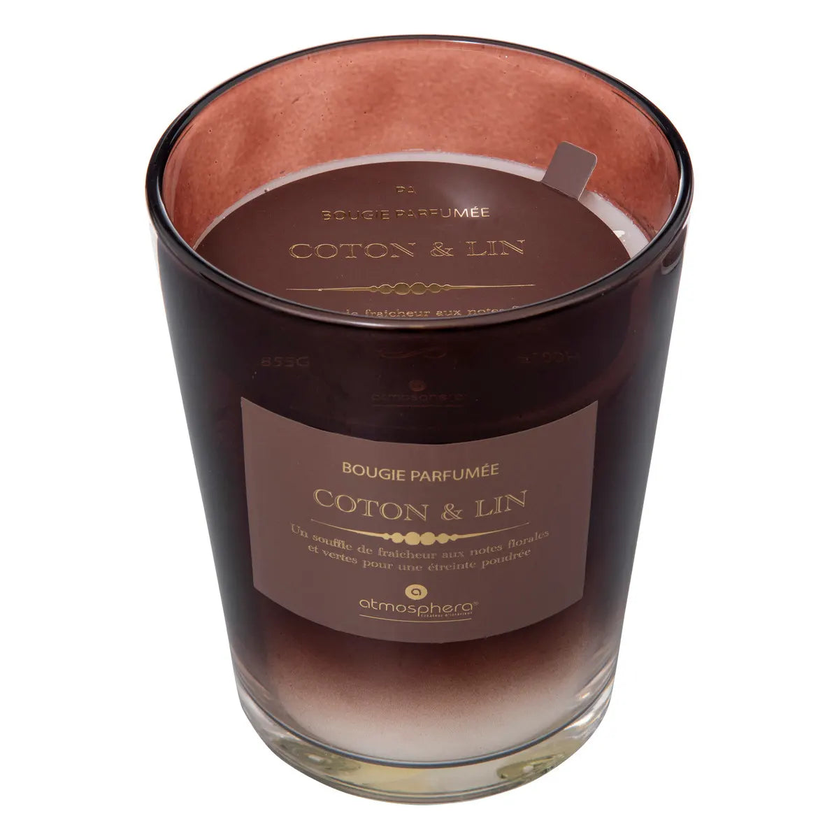 Lumânare parfumată Atmosphera Alma, Sticlă, 855 g