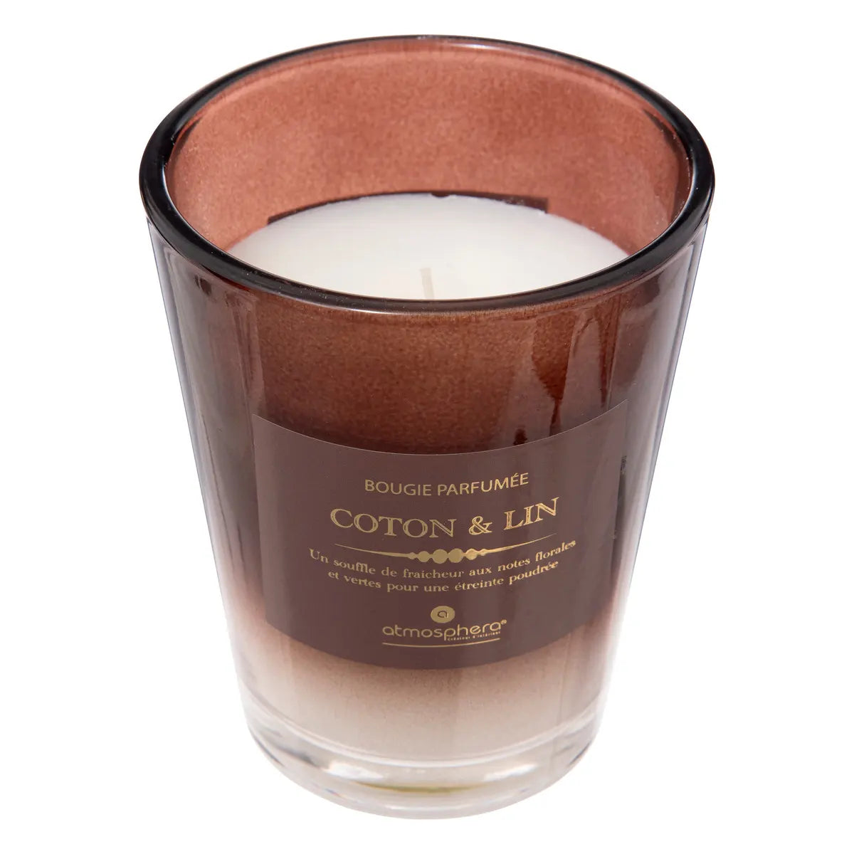 Lumânare parfumată Atmosphera Alma, Sticlă, 270 g