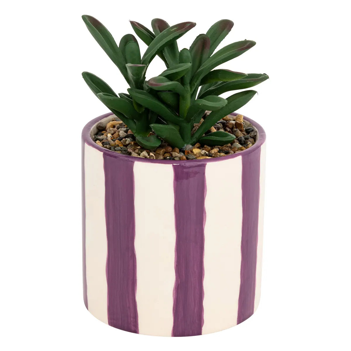 Изкуствено растение atmosphera Deep Purple, 16 cm