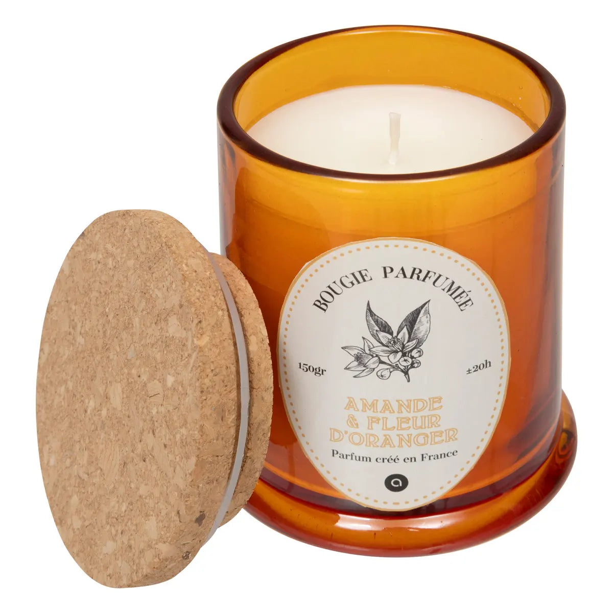 Ароматна свещ atmosphera Hapo, Стъкло, 150 g
