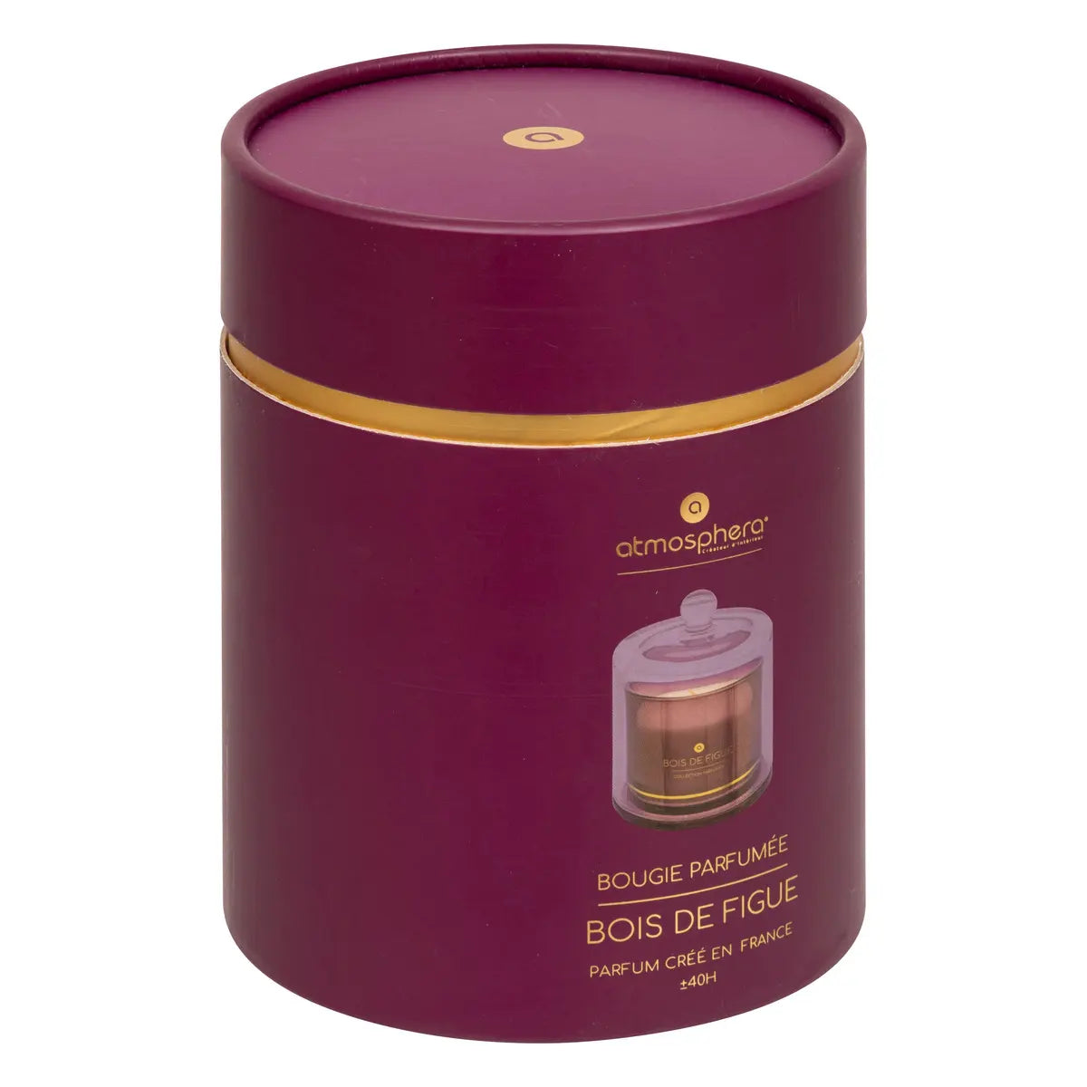 Lumânare parfumată Atmosphera Ilae, Sticlă, 240 g