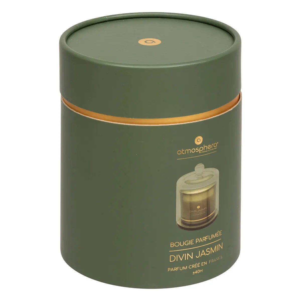 Lumânare parfumată Atmosphera Ilae, Sticlă, 240 g