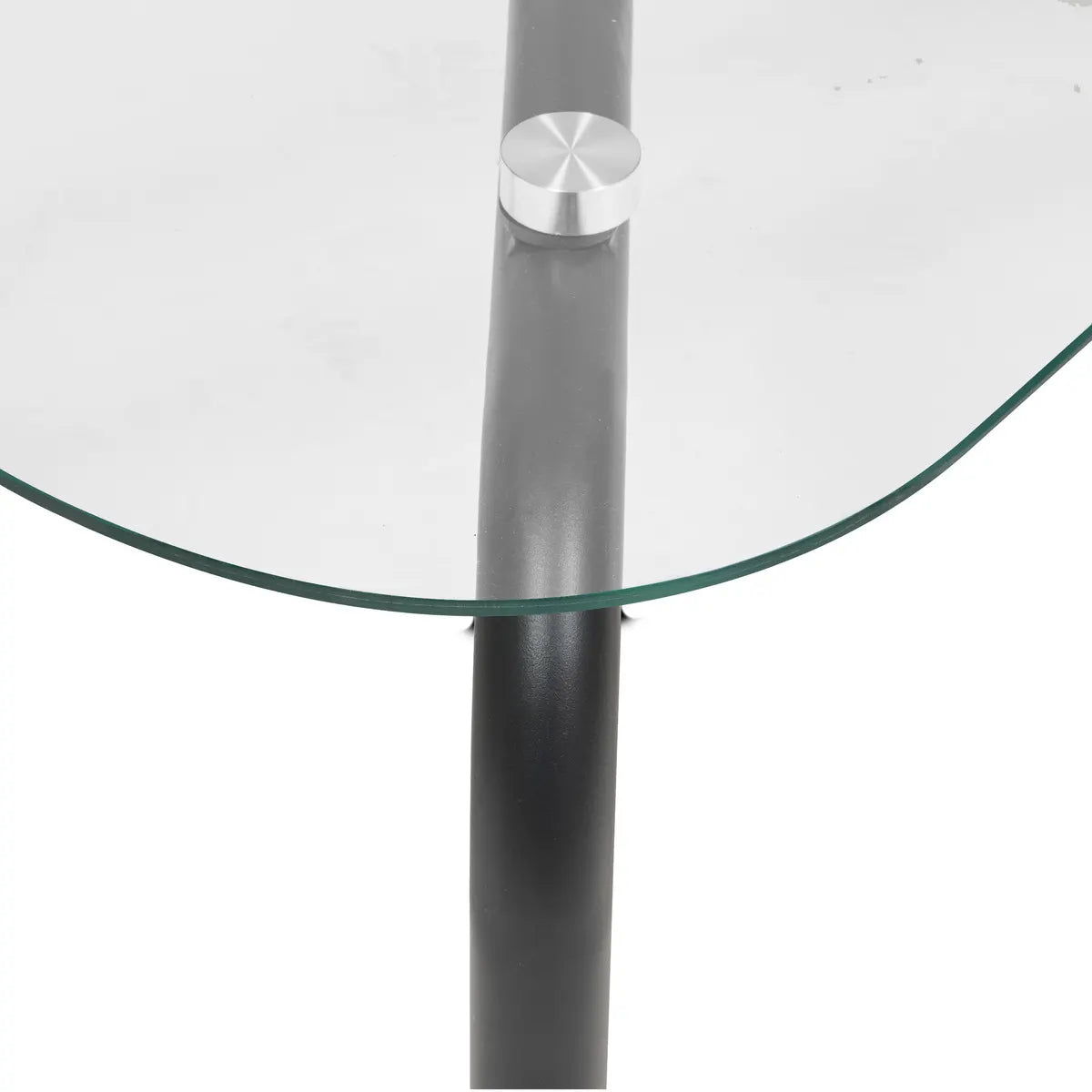 Masă de cafea Atmosphera Hecate, Metal, Crom, 100x60 cm