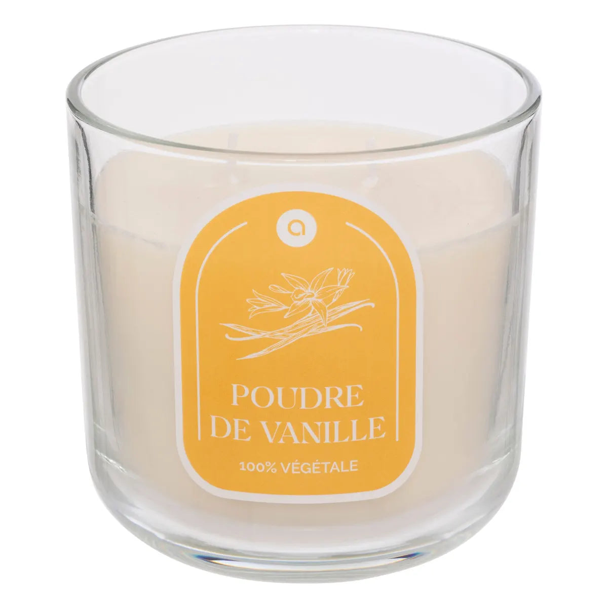Lumânare parfumată Atmosphera Floa, Sticlă, 350 g