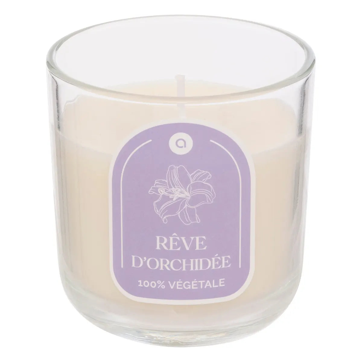 Lumânare parfumată Atmosphera Floa, Sticlă, 115 g