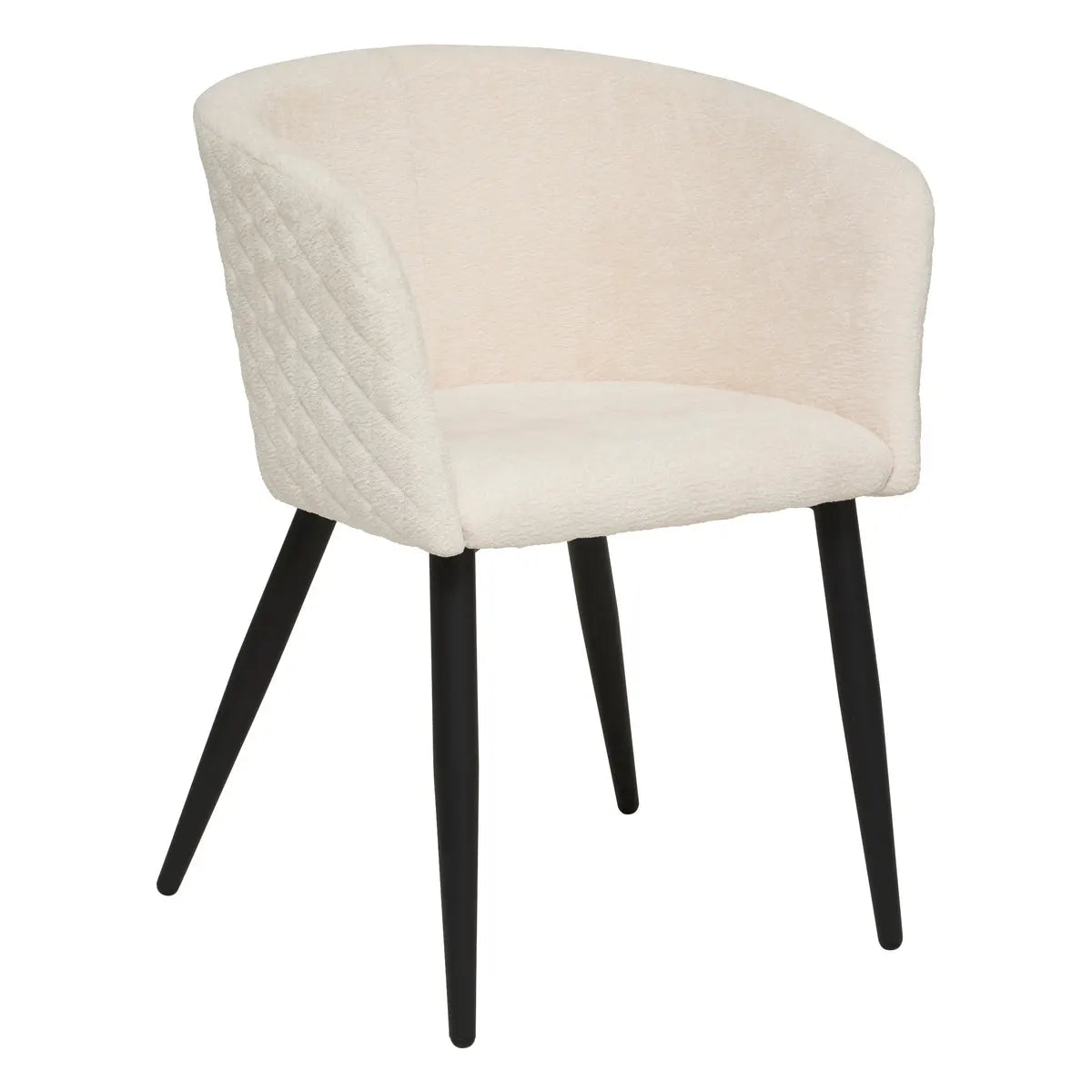Scaun de sufragerie cu cotiere Atmosphera Marlo, Chenille