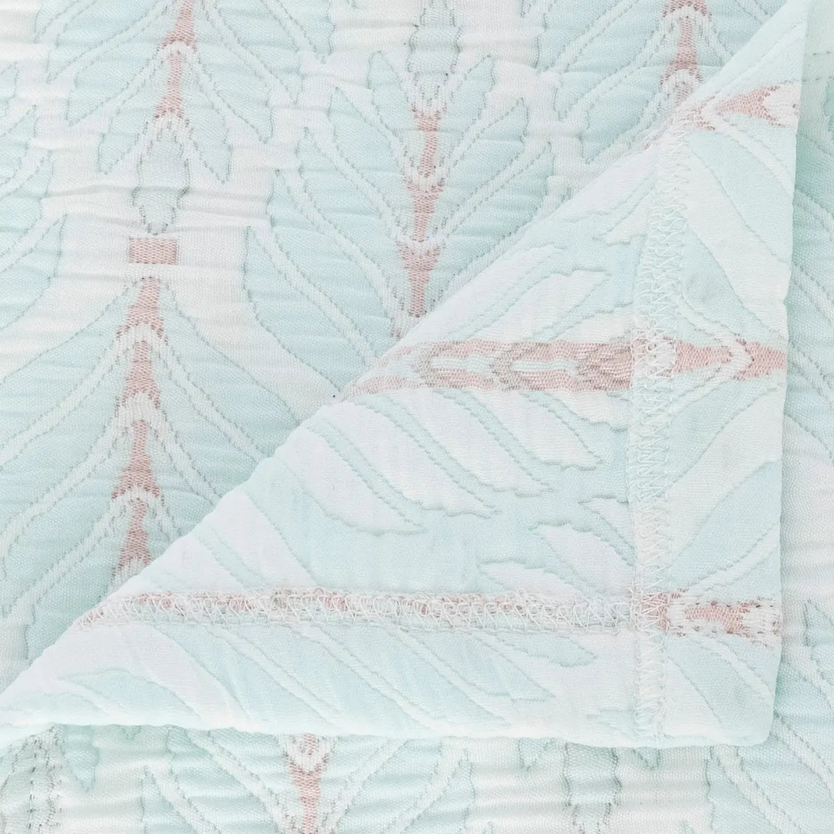 Pătură Atmosphera Wild Romance, Jacquard, 240x260 cm, Albastru deschis