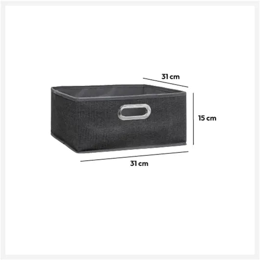 Кутия за съхранение 5five Mix & Modul, Меланж, 31x15 cm