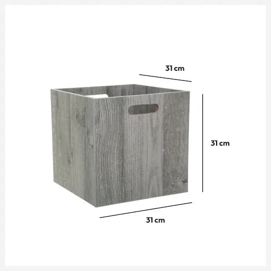 Cutie de depozitare 5five Mix & Modul, Lemn, 31x31 cm