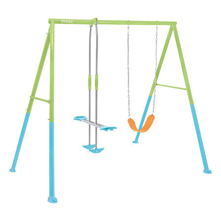 Balansoar pliabil pentru copii Intex, 2 în 1, 251 x 211 x 524 cm