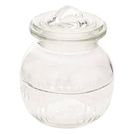 Стъклен буркан 5five Lizo, Прозрачен, 0.8L
