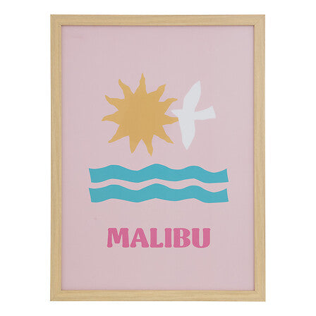 Постер с рамка atmosphera Libe, Malibu, 30×40 cm