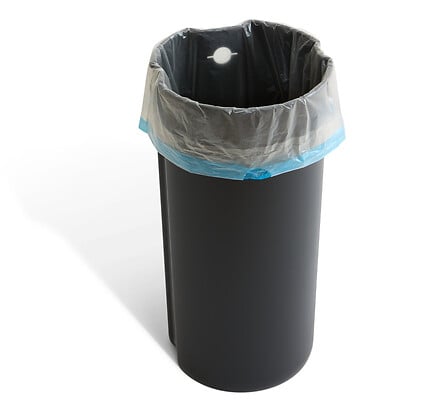 Торби за смет 5five, Рециклирано PE, 30L, Кехлибар