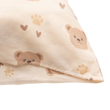 Lenjerie de pat pentru copii Atmosphera Billie Bear, 140x200 cm, Mix