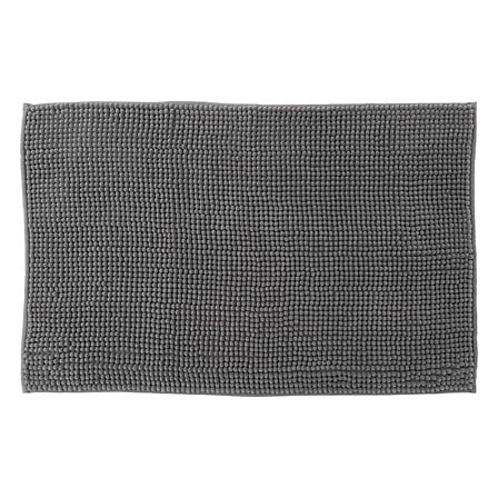 Килимче за баня 5five Colors Concrete Mini Chenille, Полиестер, 50 x 80 cm, Сиво