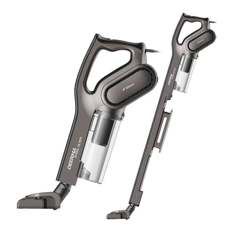 Aspirator Deerma DX700S, 600W, Putere de aspirare 15kPa, Recipient 0.8 l, 3 perii, Gri
