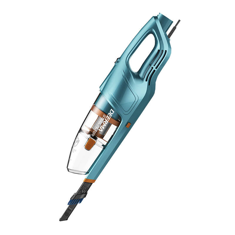 Κάθετη ηλεκτρική σκούπα Deerma DX900, 600W, 17kPa, Δοχείο 0,8 l, 75dB, Καλώδιο 5 m, Τιρκουάζ