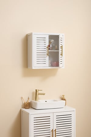 Стенен шкаф 5five Oréa, Бял, MDF, 50 cm