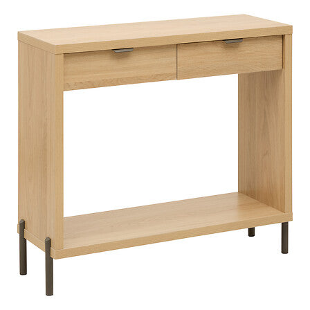 Конзолна маса 5five Alvo, MDF, Натурален беж, 92.5 cm