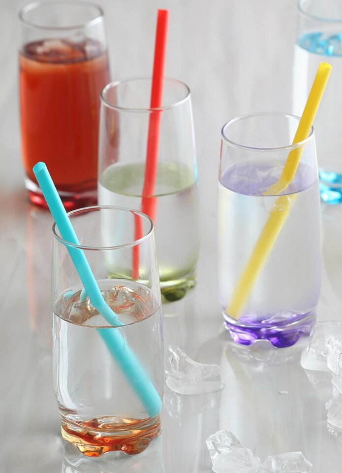 Set pahare de apă LAV Adora, 370 ml, 6 buc., diverse culori