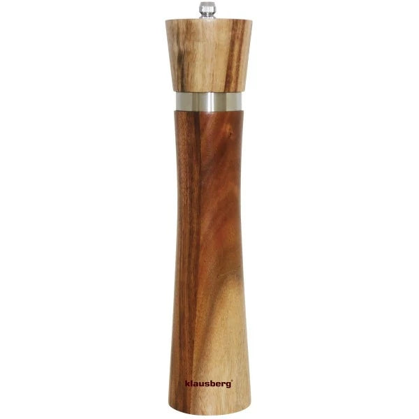 Moară manuală Klausberg 7593, 31,5 cm, Lemn