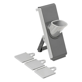Multi-purpose mandoline with pusher