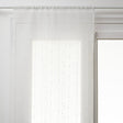 Set of 2 Anissa sheer curtains 60 x 90 cm white