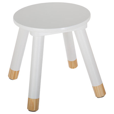 Scaun pentru copii Atmosphera, MDF, alb