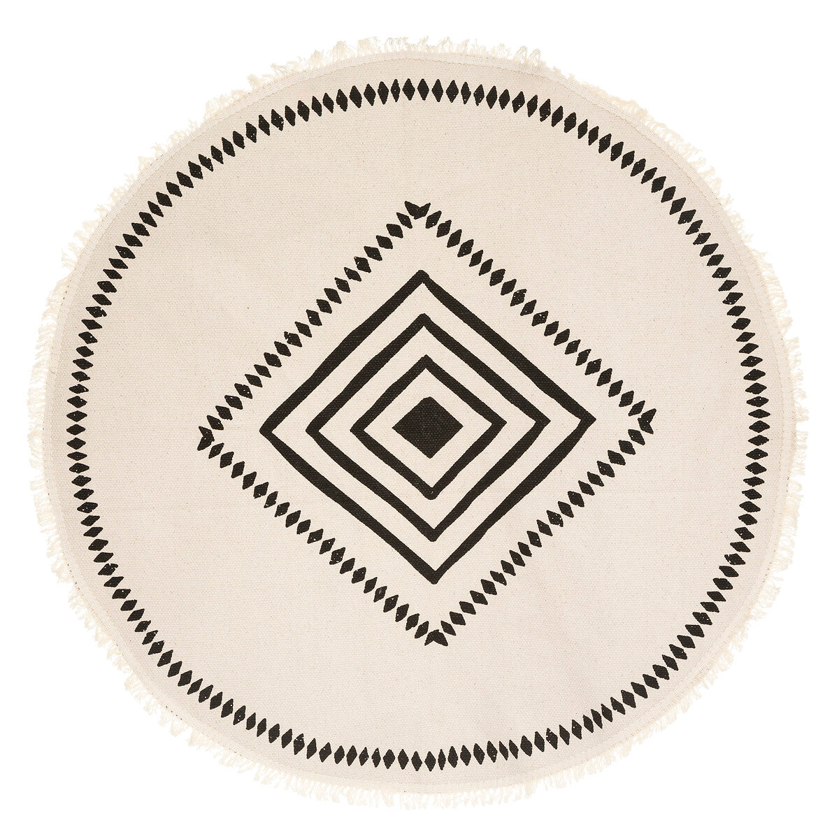 Covor Atmosphera Imprimat, 90 cm, Bumbac, Diverse culori