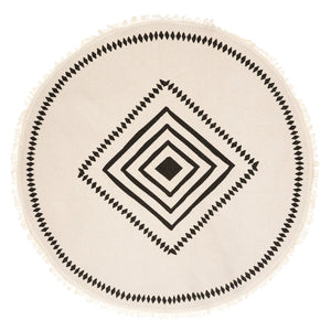 Covor Atmosphera Imprimat, 90 cm, Bumbac, Diverse culori