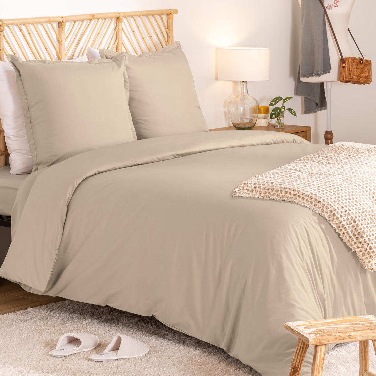 Lenjerie de pat Atmosphera Landiha, Percale, 260x240 cm