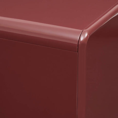 Скрин atmosphera Douglas Gloss, 2 врати, MDF, Бордо, 80 cm