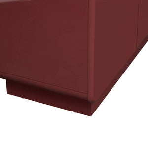Скрин atmosphera Douglas Gloss, 2 врати, MDF, Бордо, 80 cm