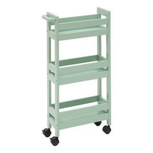 Количка с 3 нива 5five Colors, Зелен цвят Celadon