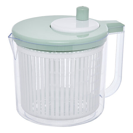 Центрофуга за салата 5five Poly, Ръчна, 2.5L, Зелена