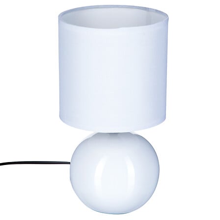 Lampă de noapte Atmosphere Timeo, 25 cm, ceramică