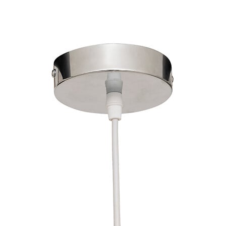 Lampă suspendată Atmosphere Omia, 38 cm, argintie