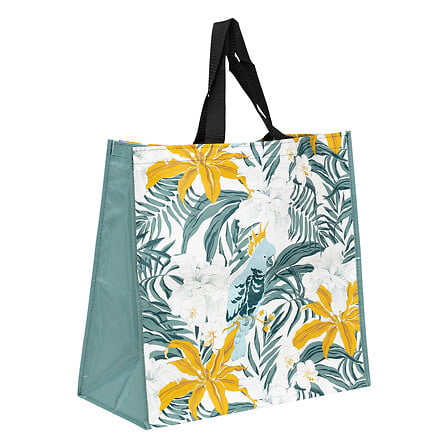 Пазарска чанта 5five Tropic, PP рециклиран материал, 40.6 л, Многоцветна