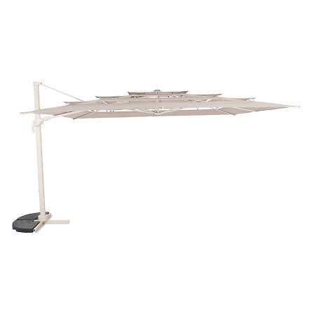 Наклонен парасол Hesperide Melhia, Алуминий, Бежов лен — изображение 1