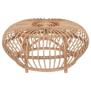 Masă de cafea Atmosphera Neta, 73 cm, Ratan