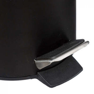 Coș de gunoi 5Five, 3L, Negru, bambus