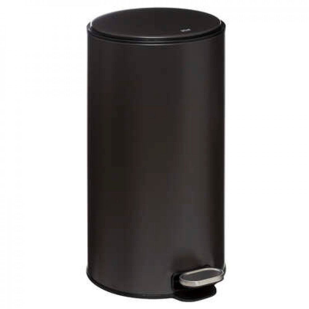 Coș de gunoi 5Five Delta, Metal, Negru, 30 L, 31.5x31.5x62 cm