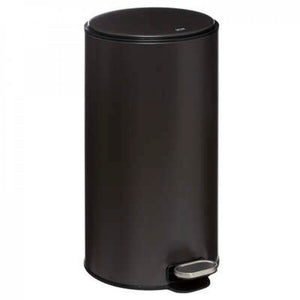 Coș de gunoi 5Five Delta, Metal, Negru, 30 L, 31.5x31.5x62 cm