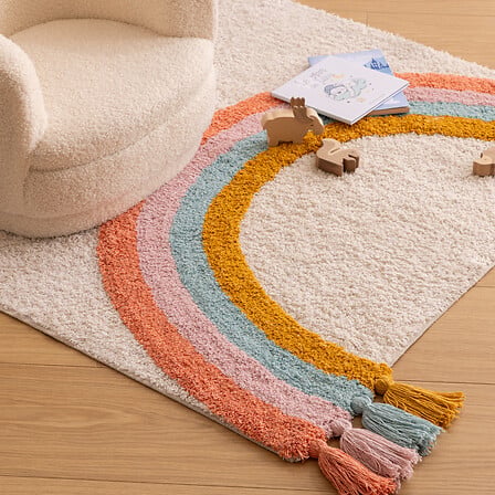 Covor pentru copii Atmosphere Rainbow, 100x150 cm