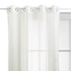 Sheer curtain Mila 140 x 240 cm white