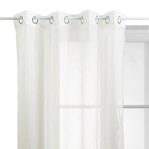 Sheer curtain Mila 140 x 240 cm white