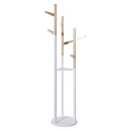 Cuier pentru haine pentru copii Atmosphera, Lemn, Alb, 135 cm