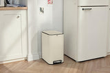 Кош за боклук с педал 5five Delta Slim, Метал, 20L, Глина